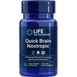 Life Extension Quick Brain Nootropic Capsules