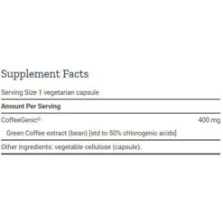 Life Extension CoffeeGenic Green Coffee Extract Capsules