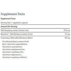 Life Extension Blueberry Extract Capsules