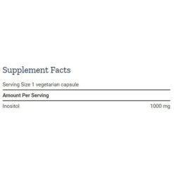 Life Extension Inositol Caps Capsules