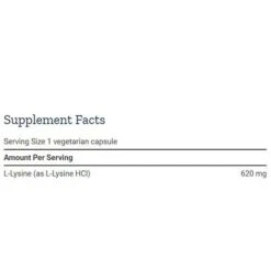 Life Extension L-Lysine Capsules