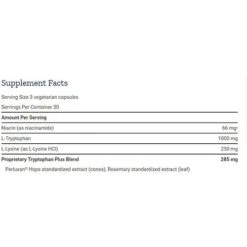 Life Extension Optimized Tryptophan Plus Capsules