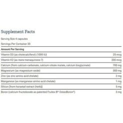 Life Extension Bone Restore With Vitamin K2 Capsules