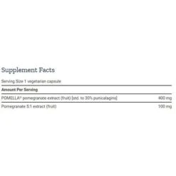 Life Extension Pomegranate Fruit Extract Capsules