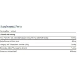 Life Extension PalmettoGuard Saw Palmetto/Nettle Root Formula With Beta-Sitosterol Softgels