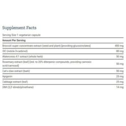 Life Extension Triple Action Cruciferous Vegetable Extract Capsules