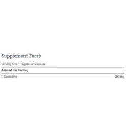 Life Extension Carnosine Capsules