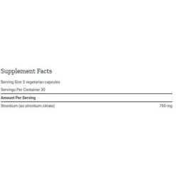 Life Extension Strontium Caps Capsules