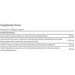 Life Extension CinSulin With InSea2 And Crominex 3+ Capsules