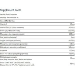Life Extension Metabolic Advantage Thyroid Formula Capsules