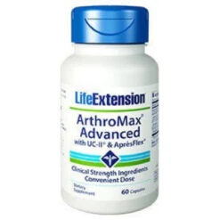 Life Extension ArthroMax Advanced With UC-II And ApresFlex 60 Capsules