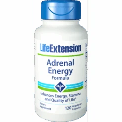 Life Extension Adrenal Energy Formula -- 120 Vegetarian Capsules