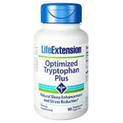 Life Extension Optimized Tryptophan Plus Vegetarian Capsules, 90 Ct