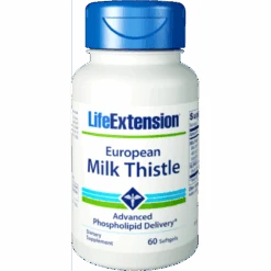 Life Extension European Milk Thistle Softgels, 60 Ct