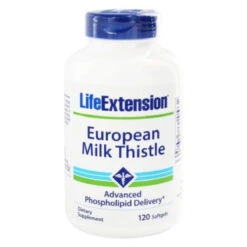 Life Extension European Milk Thistle Advanced Phospholipid Delivery 120 Softgels