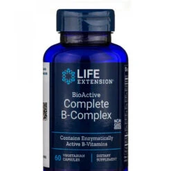 Life Extension BioActive Complete B-Complex - 60 Vegetarian Capsules