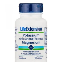 Life Extension Potassium With Extend-Release Magnesium - 60 Vegetarian Capsules