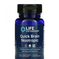 Life Extension Quick Brain Nootropic - 30 Vegetarian Capsules