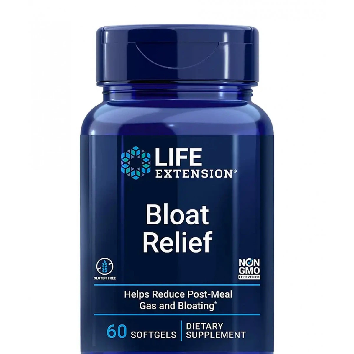 Life Extension Bloat Relief - 60 Softgels