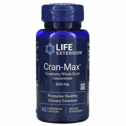 Life Extension Cran-Max Cranberry 500mg 60 Capsules