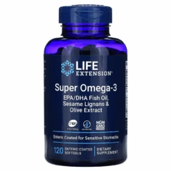 Life Extension Super Omega-3 EPA/DHA Fish Oil 120 Softgels