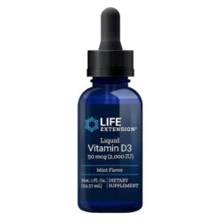 Life Extension Vitamin D3 (mint) 50mcg (2000 IU) 1fl Oz