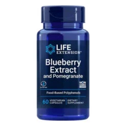 Life Extension Blueberry Extract With Pomegranate 60 Vege Capsules