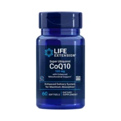 Life Extension Super Ubiquinol CoQ10 With Enhanced Mitochondrial Support 60 Soft Gels