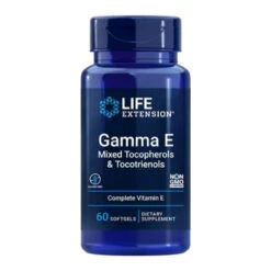 Life Extension Gamma E Tocopherol & Tocotrienols 60 Soft Gels