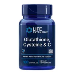 Life Extension Glutathione, Cysteine And C 100 Capsules