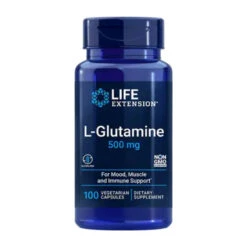 Life Extension L-Glutamine 500mg 100 Capsules