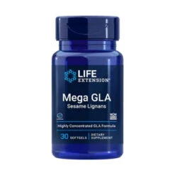 Life Extension Mega GLA With Sesame Lignans 30 Soft Gels