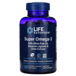 Life Extension Super Omega-3 EPA/DHA 120 Soft Gels
