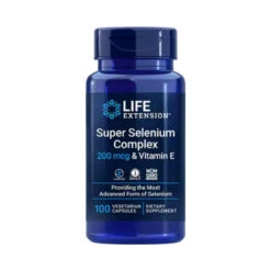 Life Extension Super Selenium Complex 200 Mcg 100 Vege Capsules