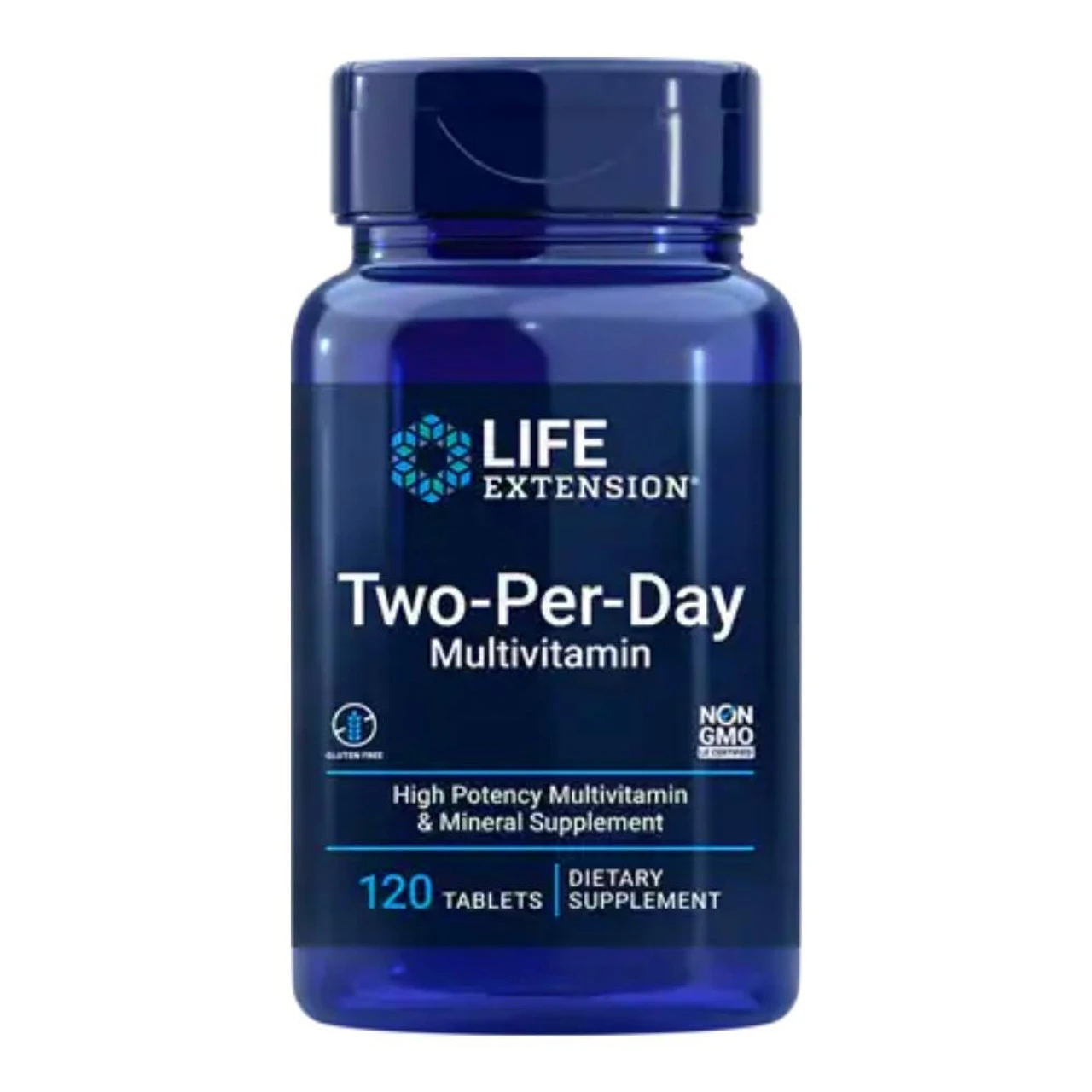 Life Extension Two-Per-Day Tabs 120 Tablets