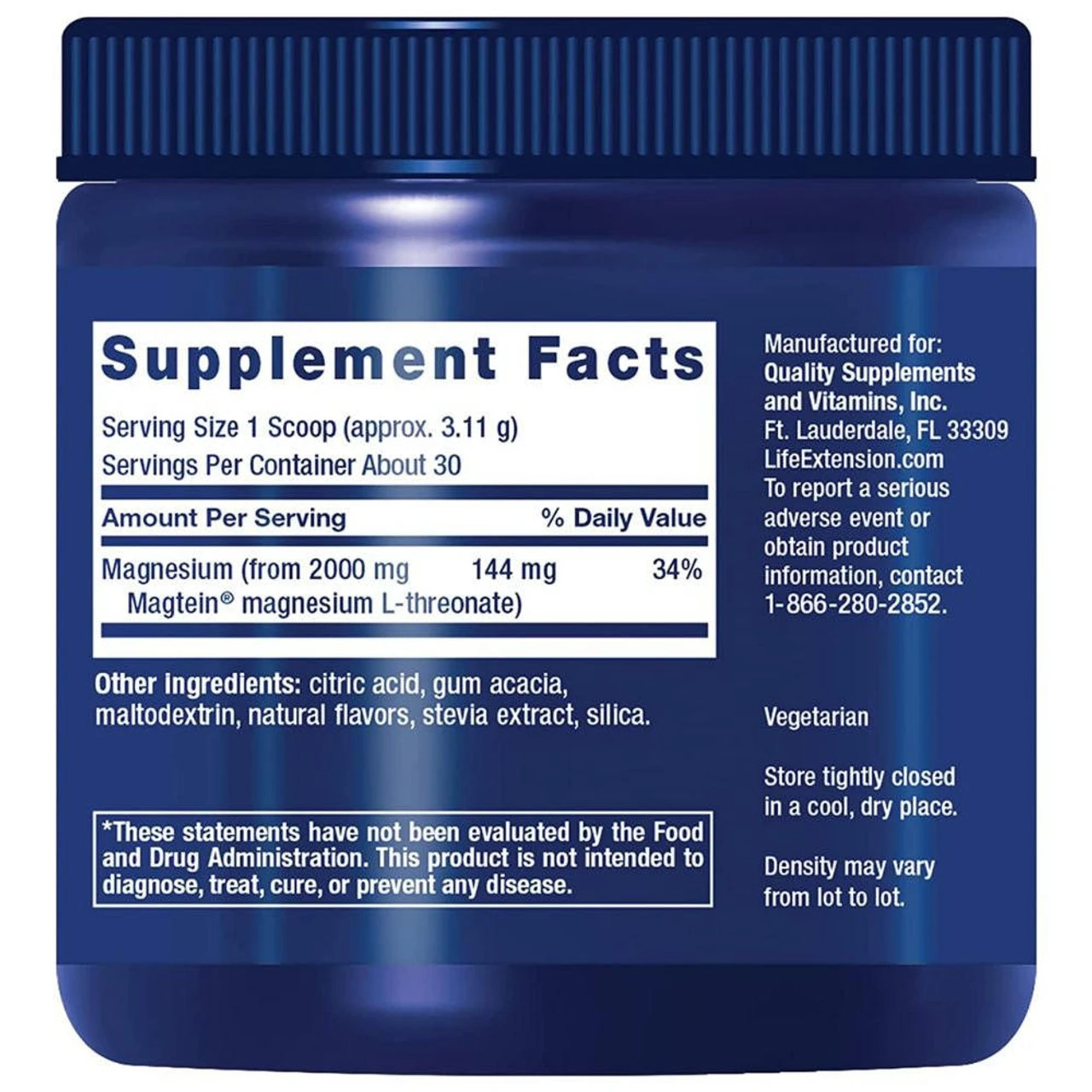 Life Extension Neuro-Mag Magnesium 30 Servings - Image 2