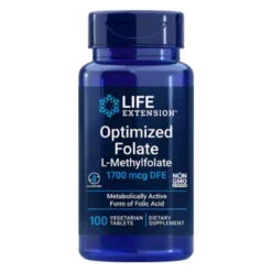 Life Extension Optimized Folate 1000 Mcg 100 Capsules