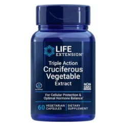 Life Extension Triple Action Cruciferous Vegetable Extract 60 Vegecaps