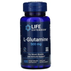 Life Extension L-Glutamine 500mg 100 Caps