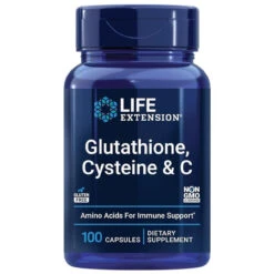 Life Extension Glutathione, Cysteine & C 100 Capsules