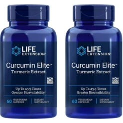 Life Extension Super Bio-Curcumin 400 Mg 60 Vegetarian Capsules (2 Pack)