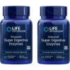Life Extension Enhanced Super Digestive Enzymes (2 Bottles Of 60 Caps)