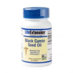 Life Extension Black Cumin Seed Oil Softgels, 60 Count