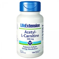 Acetyl L Carnitine 500mg Life Extension 100 VCaps