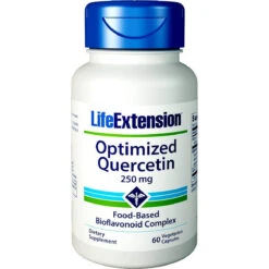Life Extension Optimized Quercetin 250 Mg, 60 Vegetarian Capsules