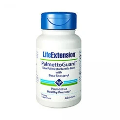 Life Extension Saw Palmetto Nettle Root With Beta-Sitosterol Softgels, 60 Count