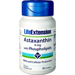Life Extension Astaxanthin With Phospholipids 4 Mg, 30 Softgels