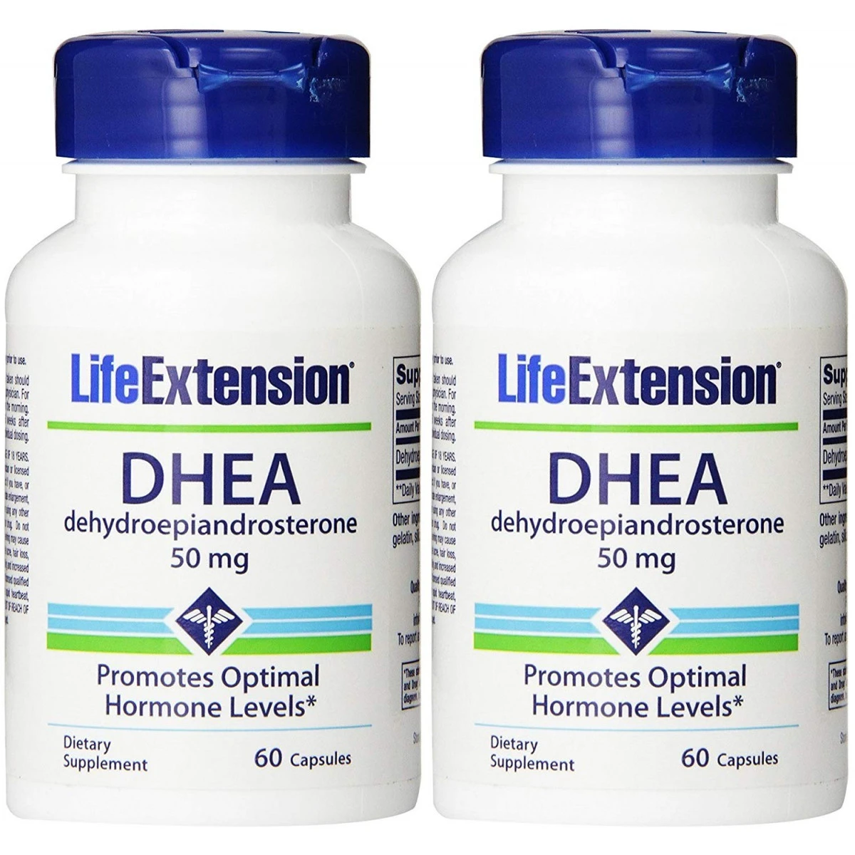 Life Extension, DHEA 50 Mg, 60-Capsules (2 Pack)