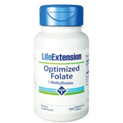 Life Extension Optimized Folate (L-Methylfolate) 1000mcg, 100 Vegetarian Tablets