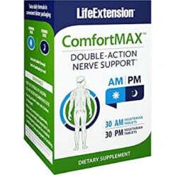Life Extension ComfortMAX, 30 AM Vegetarian Tablets, 30 PM Vegetarian Tablets